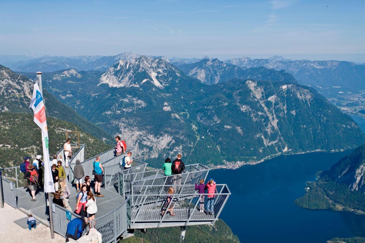 Appartement Predigstuhlblick Mit Indoorpool Und Sauna Bad Goisern Kültér fotó