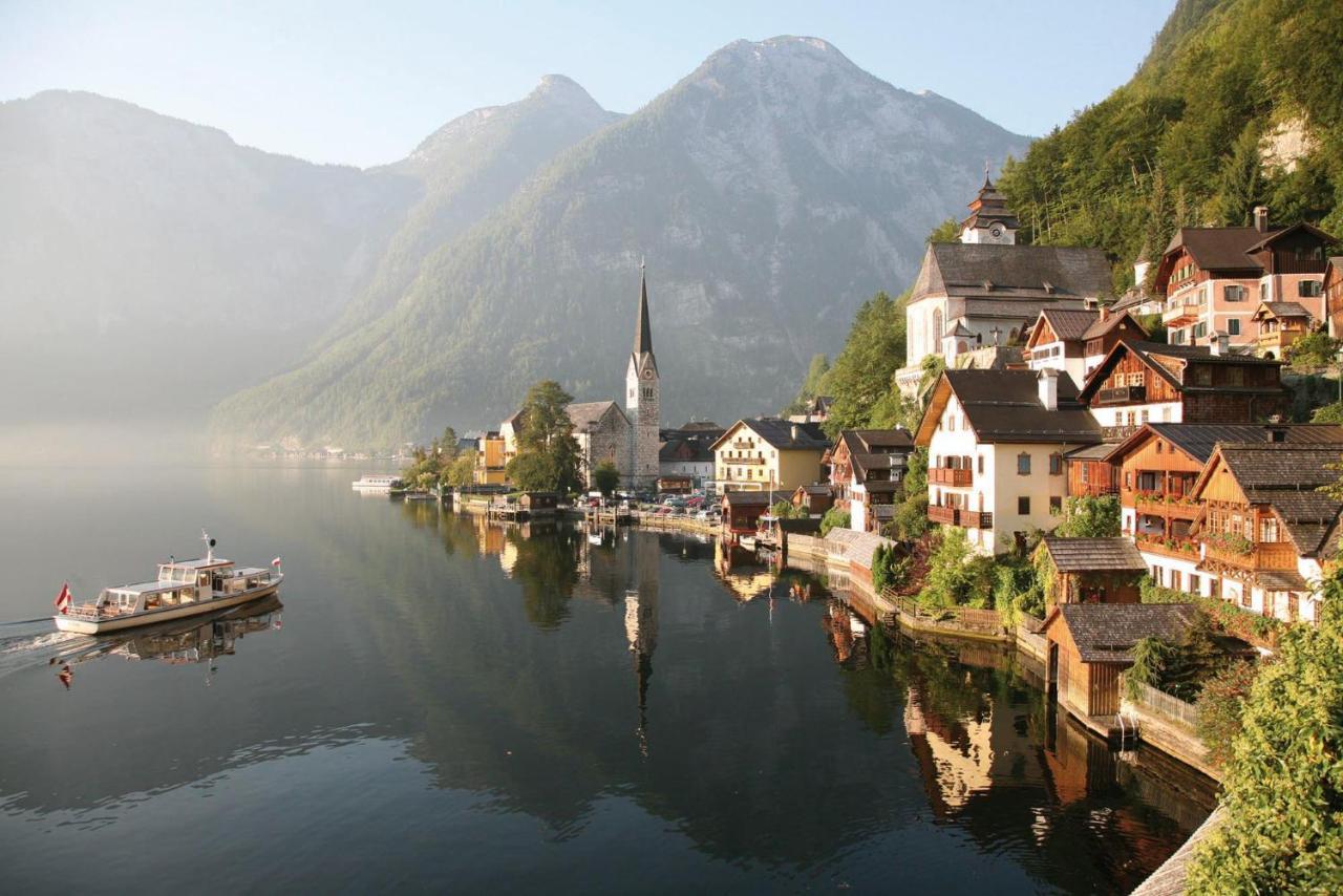 Appartement Predigstuhlblick Mit Indoorpool Und Sauna Bad Goisern Kültér fotó